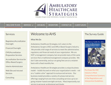 Tablet Screenshot of ah-strategies.com